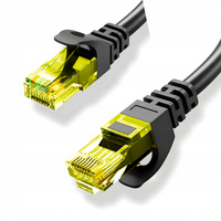 Kabel sieciowy Patchcord U/UTP 6 Montis RJ45 / RJ45 15 m czarny INTERNET