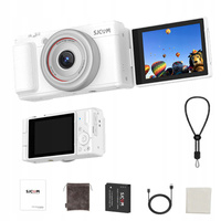 Aparat Cyfrowy SJCAM ZV200 dla nastolatków Młodzieży kamera WEBCAM 5K 80Mpx