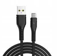 MOCNY KABEL USB - USB TYP C Fast Charging 2,4A 100cm 1M LIBOX