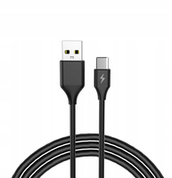 Kabel Libox USB - USB typ C / microUSB / Lightning 1 m czarny